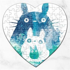 My Neighbor Totoro Jigsaw Puzzle (heart)