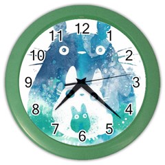 My Neighbor Totoro Color Wall Clock