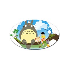 My Neighbor Totoro Totoro Sticker (oval) by Mog4mog4