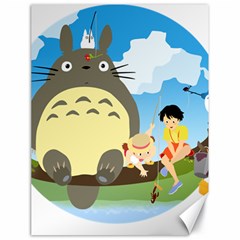 My Neighbor Totoro Totoro Canvas 18  X 24  by Mog4mog4