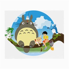 My Neighbor Totoro Totoro Small Glasses Cloth (2 Sides) by Mog4mog4