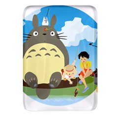 My Neighbor Totoro Totoro Rectangular Glass Fridge Magnet (4 Pack) by Mog4mog4