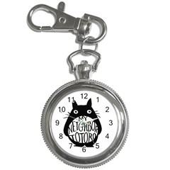 My Neighbor Totoro Black And White Key Chain Watches by Mog4mog4