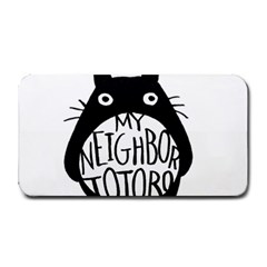 My Neighbor Totoro Black And White Medium Bar Mat by Mog4mog4