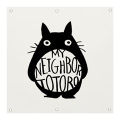 My Neighbor Totoro Black And White Banner And Sign 3  X 3  by Mog4mog4