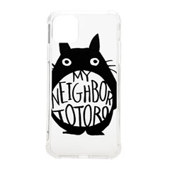 My Neighbor Totoro Black And White Iphone 11 Pro Max 6 5 Inch Tpu Uv Print Case by Mog4mog4