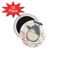 My Neighbor Totoro Cartoon 1 75  Magnets (10 Pack) 