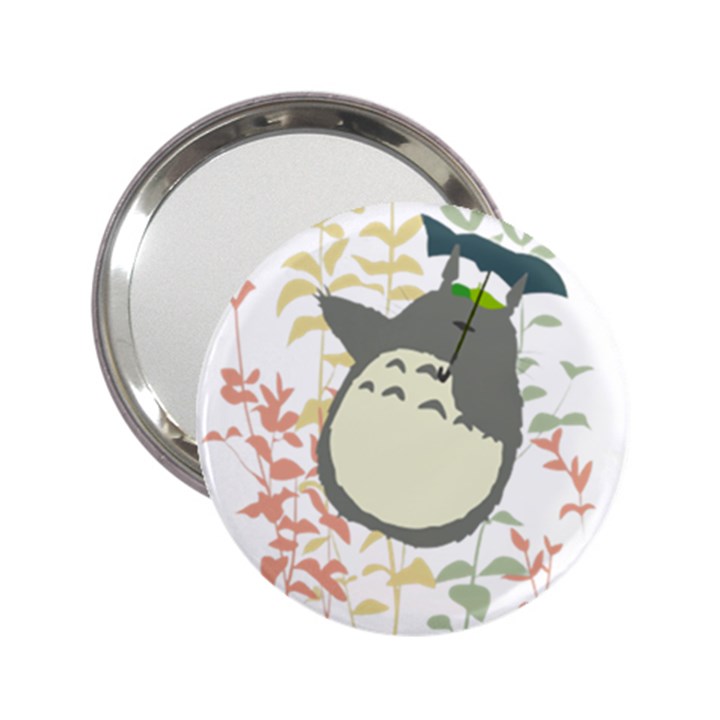 My Neighbor Totoro Cartoon 2.25  Handbag Mirrors