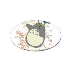 My Neighbor Totoro Cartoon Sticker (oval) by Mog4mog4