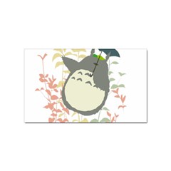 My Neighbor Totoro Cartoon Sticker Rectangular (100 Pack) by Mog4mog4