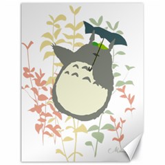 My Neighbor Totoro Cartoon Canvas 18  X 24  by Mog4mog4