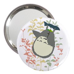 My Neighbor Totoro Cartoon 3  Handbag Mirrors by Mog4mog4