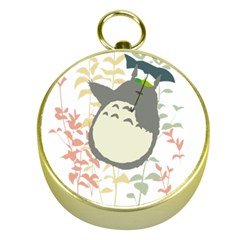 My Neighbor Totoro Cartoon Gold Compasses by Mog4mog4