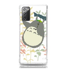 My Neighbor Totoro Cartoon Samsung Galaxy Note 20 Tpu Uv Case by Mog4mog4