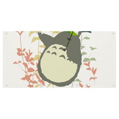 My Neighbor Totoro Cartoon Banner And Sign 8  X 4  by Mog4mog4