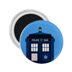 Doctor Who Tardis 2 25  Magnets by Mog4mog4