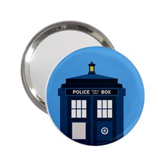 Doctor Who Tardis 2 25  Handbag Mirrors by Mog4mog4