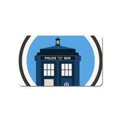 Doctor Who Tardis Magnet (name Card) by Mog4mog4