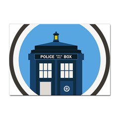 Doctor Who Tardis Sticker A4 (10 Pack) by Mog4mog4