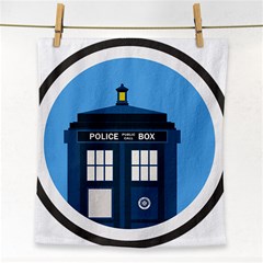 Doctor Who Tardis Face Towel