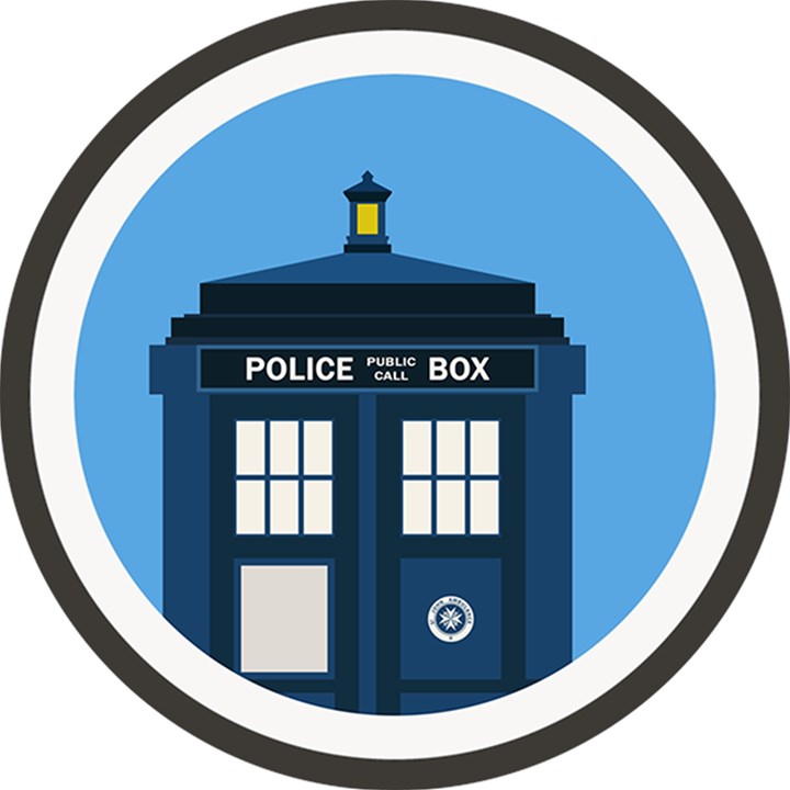 Doctor Who Tardis Play Mat (Square)