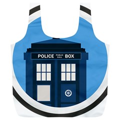 Doctor Who Tardis Full Print Recycle Bag (xl) by Mog4mog4