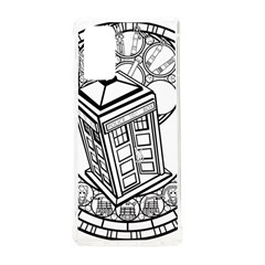 Bad Wolf Tardis Art Drawing Doctor Who Samsung Galaxy Note 20 Tpu Uv Case by Mog4mog4