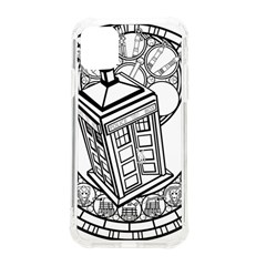 Bad Wolf Tardis Art Drawing Doctor Who Iphone 11 Tpu Uv Print Case by Mog4mog4