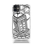 Bad Wolf Tardis Art Drawing Doctor Who iPhone 11 TPU UV Print Case Front