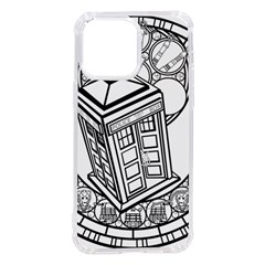 Bad Wolf Tardis Art Drawing Doctor Who Iphone 14 Pro Max Tpu Uv Print Case by Mog4mog4