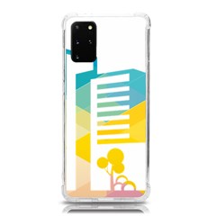 Silhouette Cityscape Building Icon Color City Samsung Galaxy S20plus 6 7 Inch Tpu Uv Case by Mog4mog4