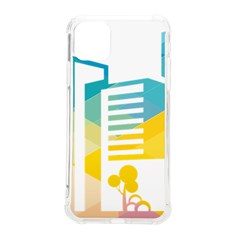 Silhouette Cityscape Building Icon Color City Iphone 11 Pro Max 6 5 Inch Tpu Uv Print Case by Mog4mog4