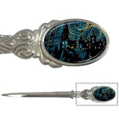 Hogwarts Castle Van Gogh Letter Opener by Mog4mog4