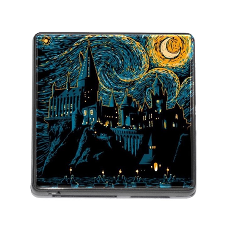 Hogwarts Castle Van Gogh Memory Card Reader (Square 5 Slot)