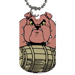 Art Dog Clip Art Dog Tag (one Side)