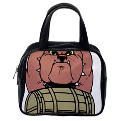 Art Dog Clip Art Classic Handbag (one Side) by Mog4mog4