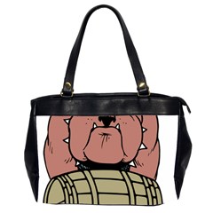 Art Dog Clip Art Oversize Office Handbag (2 Sides) by Mog4mog4