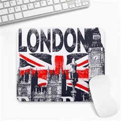 Big Ben City Of London Large Mousepad by Mog4mog4