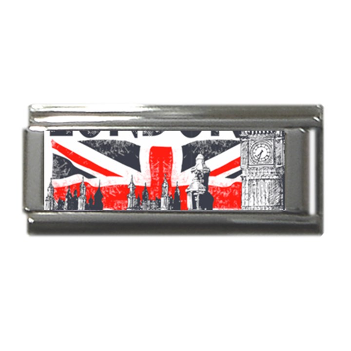 Big Ben City Of London Superlink Italian Charm (9mm)