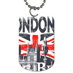 Big Ben City Of London Dog Tag (two Sides) by Mog4mog4