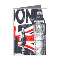 Big Ben City Of London Mini Greeting Card by Mog4mog4