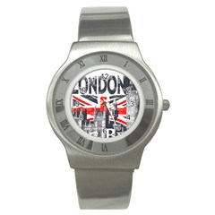 Big Ben City Of London Stainless Steel Watch by Mog4mog4