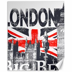 Big Ben City Of London Canvas 16  X 20  by Mog4mog4