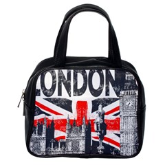 Big Ben City Of London Classic Handbag (one Side) by Mog4mog4