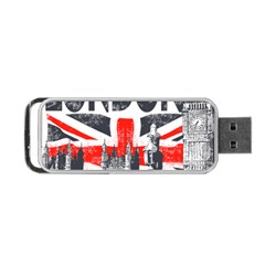 Big Ben City Of London Portable Usb Flash (one Side) by Mog4mog4