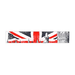 Big Ben City Of London Premium Plush Fleece Scarf (mini) by Mog4mog4