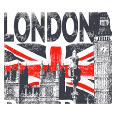 Big Ben City Of London Premium Plush Fleece Blanket (small) by Mog4mog4