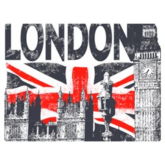 Big Ben City Of London Two Sides Premium Plush Fleece Blanket (extra Small) by Mog4mog4