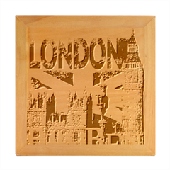 Big Ben City Of London Wood Photo Frame Cube