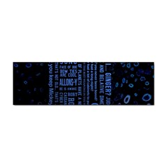 Doctor Who Tardis Sticker (bumper)